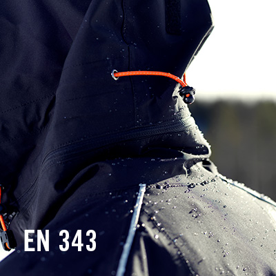 EN 343 - PROTECTIVE CLOTHING AGAINST RAIN